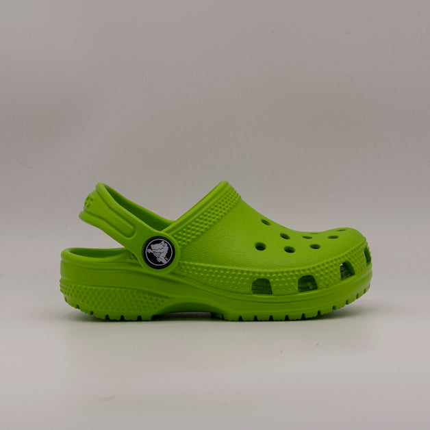 Crocs Classic Clog T Green Limeade da bambino - scarpe di qualità venduta a Milano da Pli-Pla