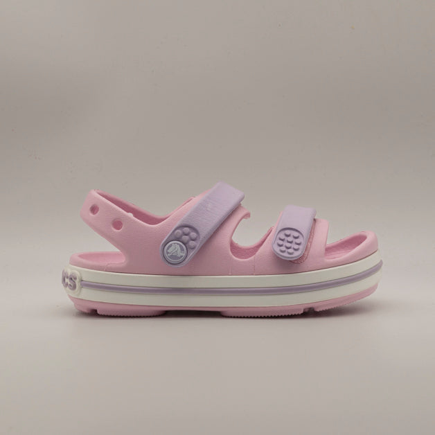 Crocs Crocband Cruiser Sandal Kid – sandalo leggero con doppio velcro - rosa ballerina/lavender - scarpe di qualità venduta a Milano da Pli-Pla