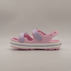 Crocs Crocband Cruiser Sandal Kid – sandalo leggero con doppio velcro - rosa ballerina/lavender - scarpe di qualità venduta a Milano da Pli-Pla