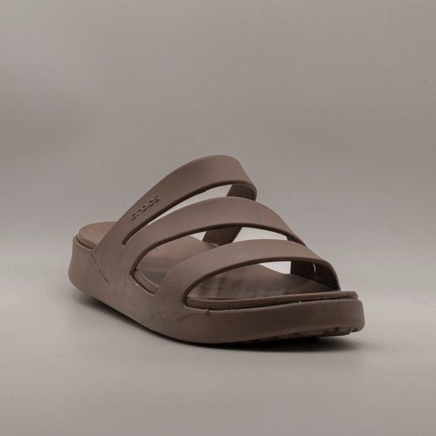 Crocs Getaway Strappy W – sandalo leggero con tecnologia Free Feel™ - truffle - scarpe di qualità venduta a Milano da Pli-Pla