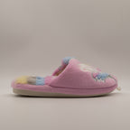 De Fonseca Roma – Pantofole bambino con unicorno in velluto - rosa - scarpe di qualità venduta a Milano da Pli-Pla