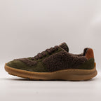 El Naturalista scarpa barefoot pelle e lana Oroel 5435B verde - scarpe di qualità venduta a Milano da Pli-Pla
