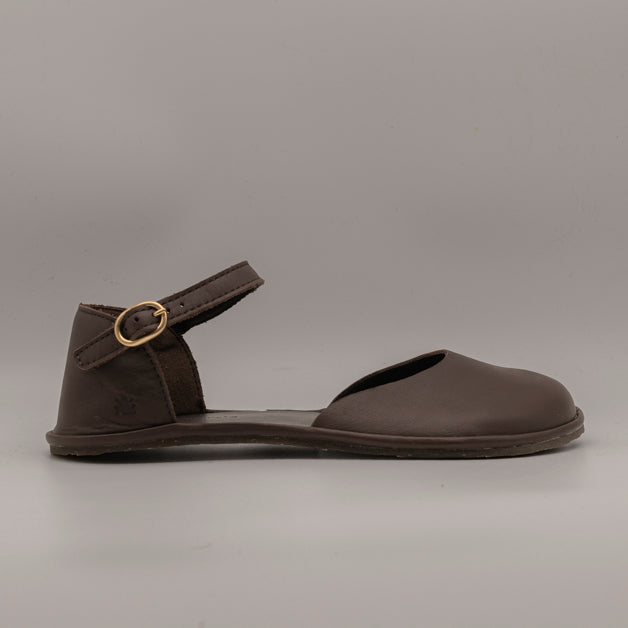 El Naturalista Bare N5683 – Sandali barefoot donna in pelle marrone testa - scarpe di qualità venduta a Milano da Pli-Pla