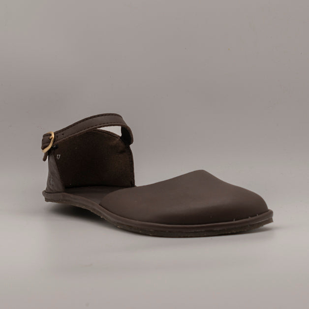 El Naturalista Bare N5683 – Sandali barefoot donna in pelle marrone testa - scarpe di qualità venduta a Milano da Pli-Pla