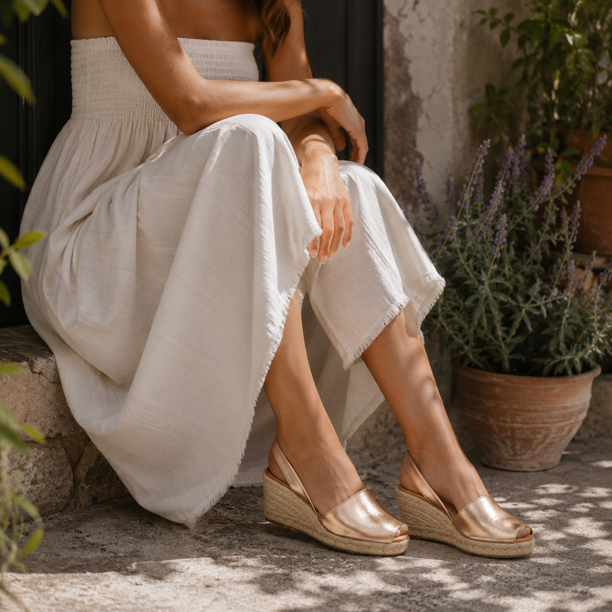 Emma Shoes 23743-5C – minorchine in pelle con zeppa 5 corde - rose - scarpe di qualità venduta a Milano da Pli-Pla