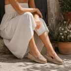 Emma Shoes 23743-5C – minorchine in pelle con zeppa 5 corde - taupe - scarpe di qualità venduta a Milano da Pli-Pla