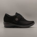 Fly-Flot 17 T10 EX – Scarpe donna elastiche con velcro - nero - scarpe di qualità venduta a Milano da Pli-Pla