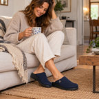 Fly-Flot 83 368 FE – Ciabatte donna in rete elastica - blu - scarpe di qualità venduta a Milano da Pli-Pla