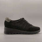 Fly-Flot scarpa donna elastica con elastici 47 Z63 VX nero - scarpe di qualità venduta a Milano da Pli-Pla