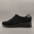 Fly-Flot scarpa donna elastica con elastici 47 Z63 VX nero - scarpe di qualità venduta a Milano da Pli-Pla