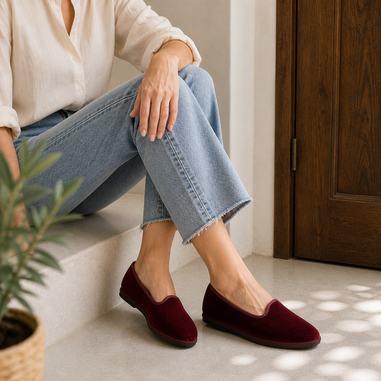Friulane Classiche Bordeaux – La Tradizione del Velluto | Pli-Pla - scarpe di qualità venduta a Milano da Pli-Pla