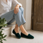 Friulane Classiche Verde – La Tradizione del Velluto | Pli-Pla - scarpe di qualità venduta a Milano da Pli-Pla