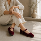 Friulane Mary Jane Bordeaux – La Tradizione del Velluto | Pli-Pla - scarpe di qualità venduta a Milano da Pli-Pla