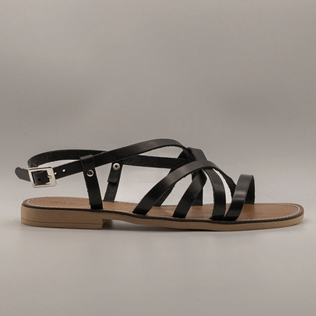 Giò Dreams 41105 – Sandale aus Leder im Caliga-Stil – weiß