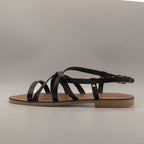 Giò Dreams 41105 – Sandale aus Leder im Caliga-Stil – weiß