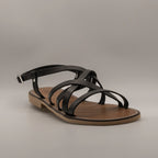 Giò Dreams 41105 – Sandale aus Leder im Caliga-Stil – weiß