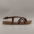 Giò Dreams 41109 – sandalo in pelle stile caliga - testa di moro - scarpe di qualità venduta a Milano da Pli-Pla