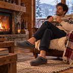 Haflinger Franzl - pantofole tirolesi in lana cotta - antracite - scarpe di qualità venduta a Milano da Pli-Pla