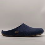 Haflinger pantofole in lana cotta Fundus blu - scarpe di qualità venduta a Milano da Pli-Pla