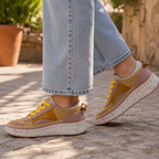 Hello Comfort KA6011 Sneakers multicolor in pelle e microfibra Desert - scarpe di qualità venduta a Milano da Pli-Pla
