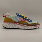 Hello Comfort KA6011 Sneakers multicolor in pelle e microfibra Carnaviva - scarpe di qualità venduta a Milano da Pli-Pla