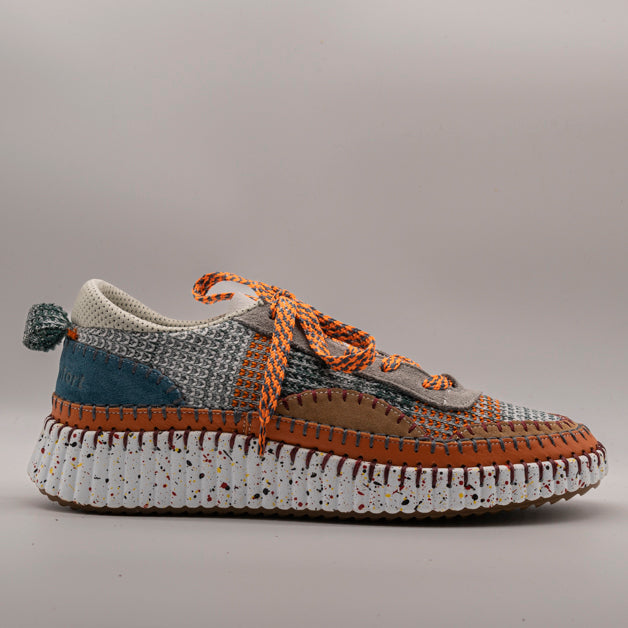 Hello Comfort KA6011 Sneakers multicolor in pelle e microfibra Lovly - scarpe di qualità venduta a Milano da Pli-Pla