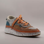 Hello Comfort KA6011 Sneakers multicolor in pelle e microfibra Lovly - scarpe di qualità venduta a Milano da Pli-Pla