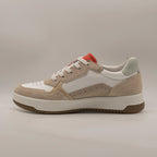 IGI&Co 1143522 – Sneakers donna in pelle e camoscio bianco/beige - scarpe di qualità venduta a Milano da Pli-Pla