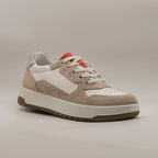 IGI&Co 1143522 – Sneakers donna in pelle e camoscio bianco/beige - scarpe di qualità venduta a Milano da Pli-Pla