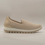 IGI&CO 1150033 Slip-On Donna in Tessuto Elastico Crema - scarpe di qualità venduta a Milano da Pli-Pla