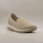 IGI&CO 1150033 Slip-On Donna in Tessuto Elastico Crema - scarpe di qualità venduta a Milano da Pli-Pla