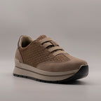 IGI&CO 4672811 Sneaker Donna in Nabuk marrone fango - scarpe di qualità venduta a Milano da Pli-Pla