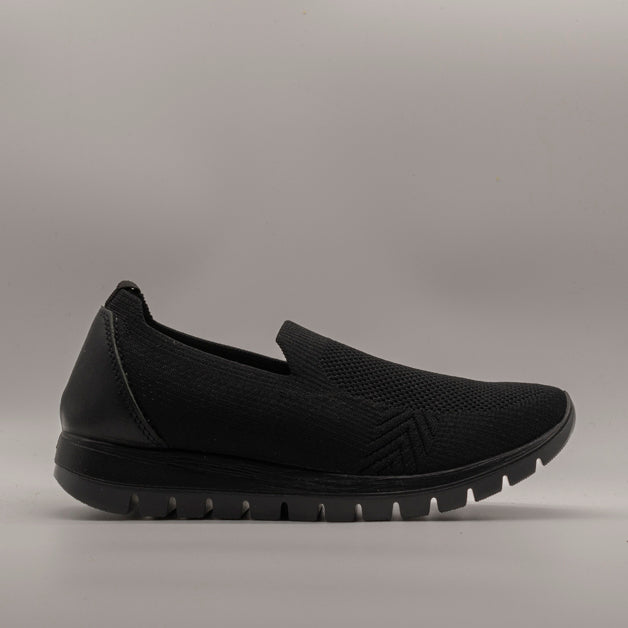 IGI&CO 1150000 Slip-On Donna in Tessuto Elastico Nero - scarpe di qualità venduta a Milano da Pli-Pla
