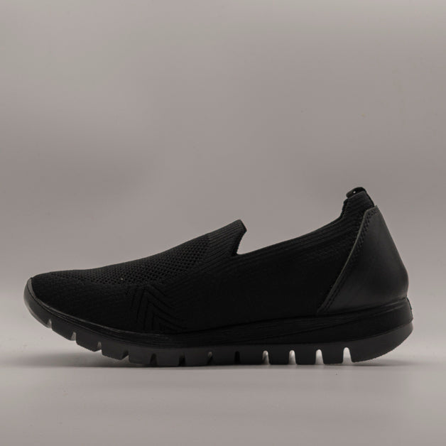 IGI&CO 1150000 Slip-On Donna in Tessuto Elastico Nero - scarpe di qualità venduta a Milano da Pli-Pla