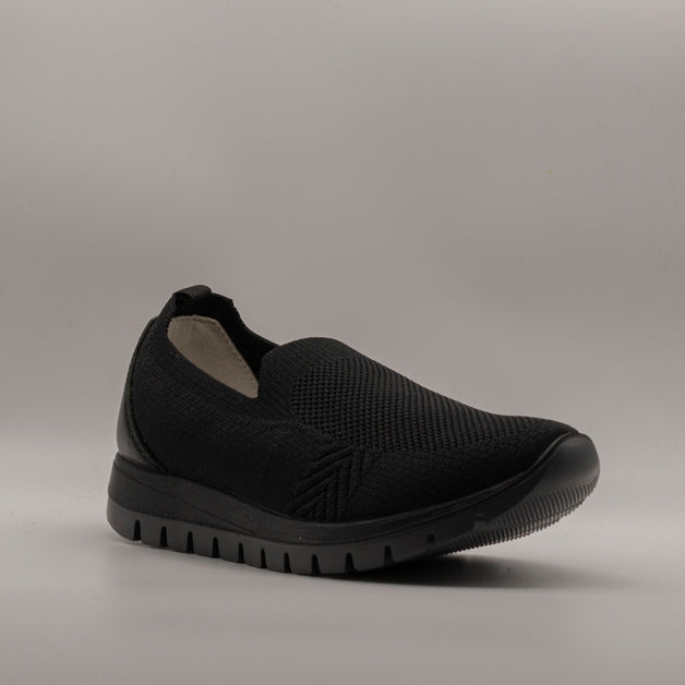 IGI&CO 1150000 Slip-On Donna in Tessuto Elastico Nero - scarpe di qualità venduta a Milano da Pli-Pla