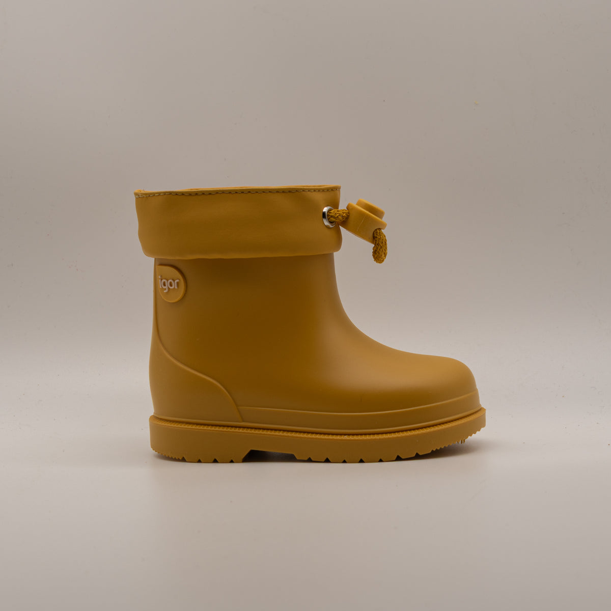 IGOR Bimbi Euri – Stivaletti da pioggia bambino con coulisse - giallo - scarpe di qualità venduta a Milano da Pli-Pla
