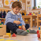 IGOR Junior Pana – Pantofole barefoot bambino in velluto a coste - blu oceano - scarpe di qualità venduta a Milano da Pli-Pla