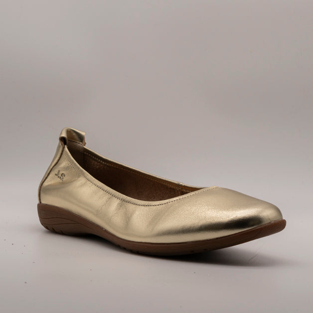 Josef Seibel 74801 Fenja Ballerina Donna Comfort in Pelle Oro - scarpe di qualità venduta a Milano da Pli-Pla