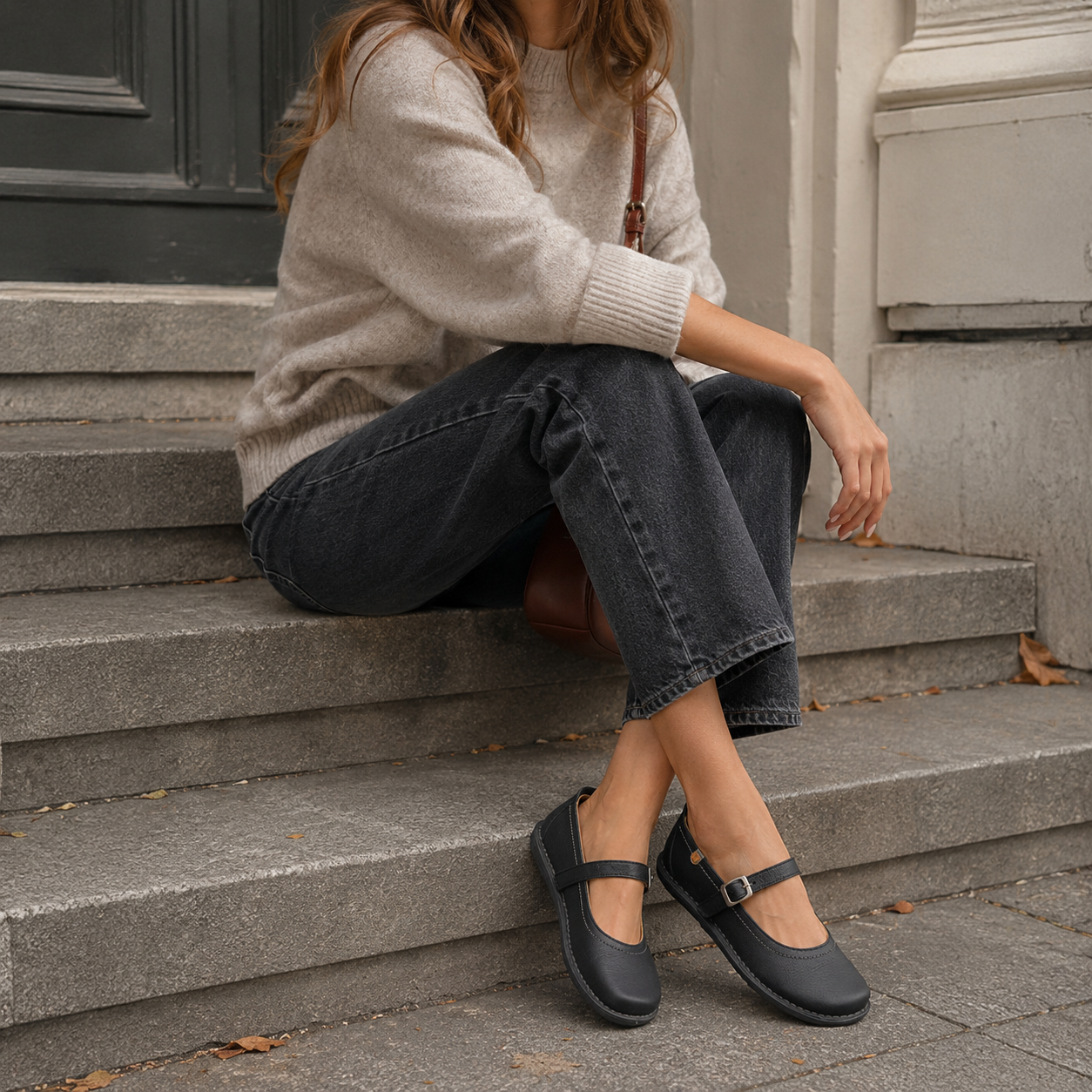 Jungla ballerina mary Jane 8144 nero - scarpe di qualità venduta a Milano da Pli-Pla