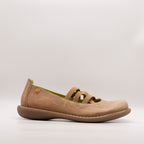 Jungla ballerina con elastici 4751 beige cuero - scarpe di qualità venduta a Milano da Pli-Pla
