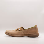 Jungla ballerina con elastici 4751 beige cuero - scarpe di qualità venduta a Milano da Pli-Pla