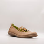 Jungla ballerina con elastici 4751 beige cuero - scarpe di qualità venduta a Milano da Pli-Pla