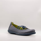 Jungla ballerina con elastici 4751 blu ocean - scarpe di qualità venduta a Milano da Pli-Pla