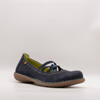 Jungla ballerina con elastici 4751 deep blu - scarpe di qualità venduta a Milano da Pli-Pla