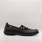 Jungla ballerina con elastici 4751 nero - scarpe di qualità venduta a Milano da Pli-Pla