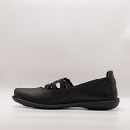 Jungla ballerina con elastici 4751 nero - scarpe di qualità venduta a Milano da Pli-Pla