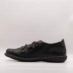 Jungla scarpa in pelle con elastici 5818 nero - scarpe di qualità venduta a Milano da Pli-Pla