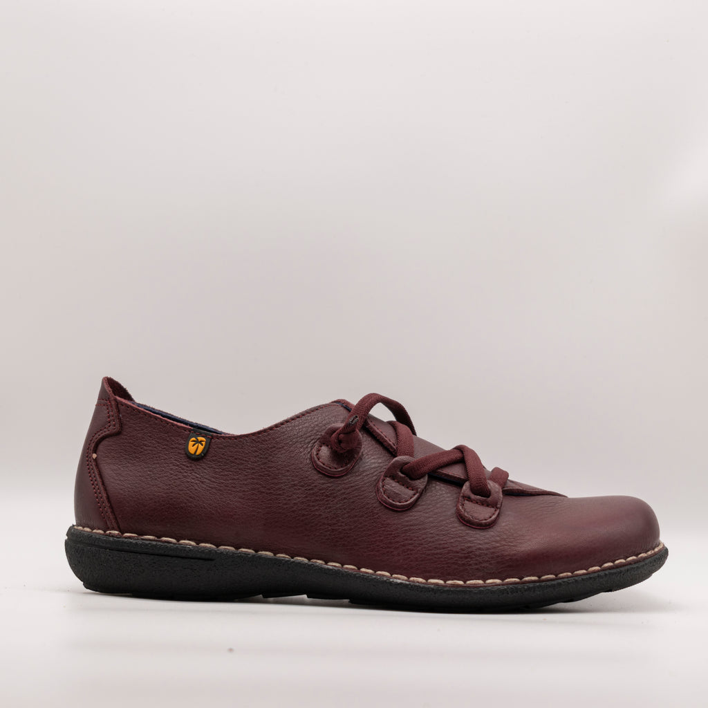 Jungla scarpa in pelle con elastici 5818 rossa - scarpe di qualità venduta a Milano da Pli-Pla