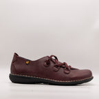 Jungla scarpa in pelle con elastici 5818 rossa - scarpe di qualità venduta a Milano da Pli-Pla