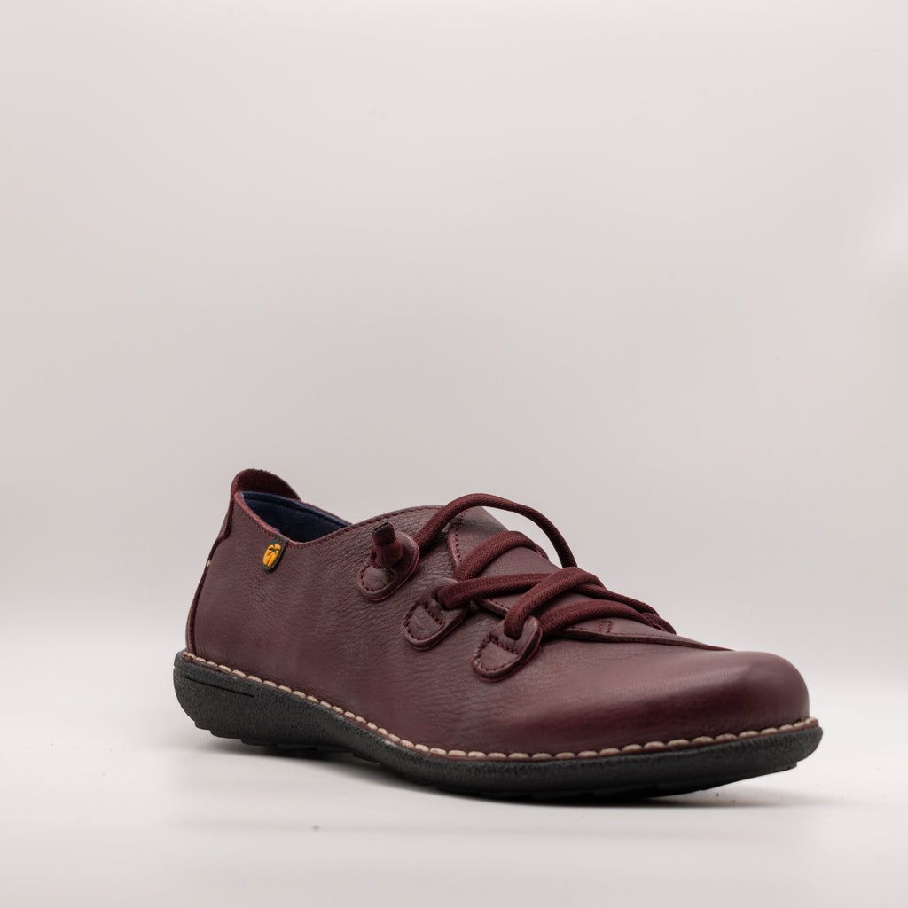 Jungla scarpa in pelle con elastici 5818 rossa - scarpe di qualità venduta a Milano da Pli-Pla